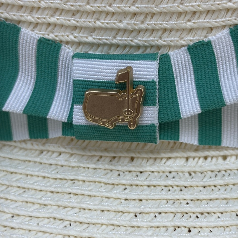 Masters Tournament Women Dorfman Milano Straw Sun Hat!!🔥🔥🔥 - Picture 9 of 16
